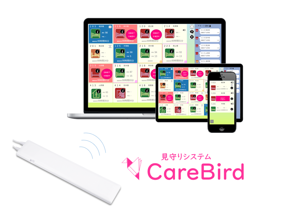 見守り支援システムCareBird／三昌商事株式会社